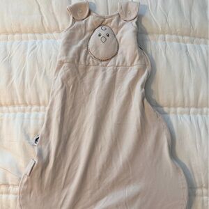 Nested Bean Weighted Light Gray Sleep Sack Classic (0-6 months)